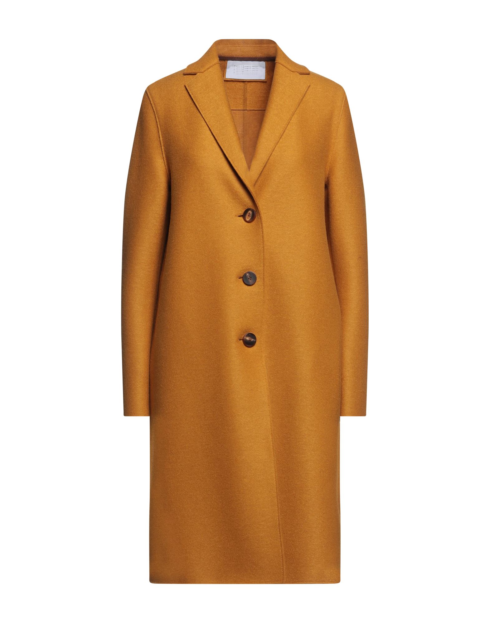 Harris Wharf London Coats In Ocher