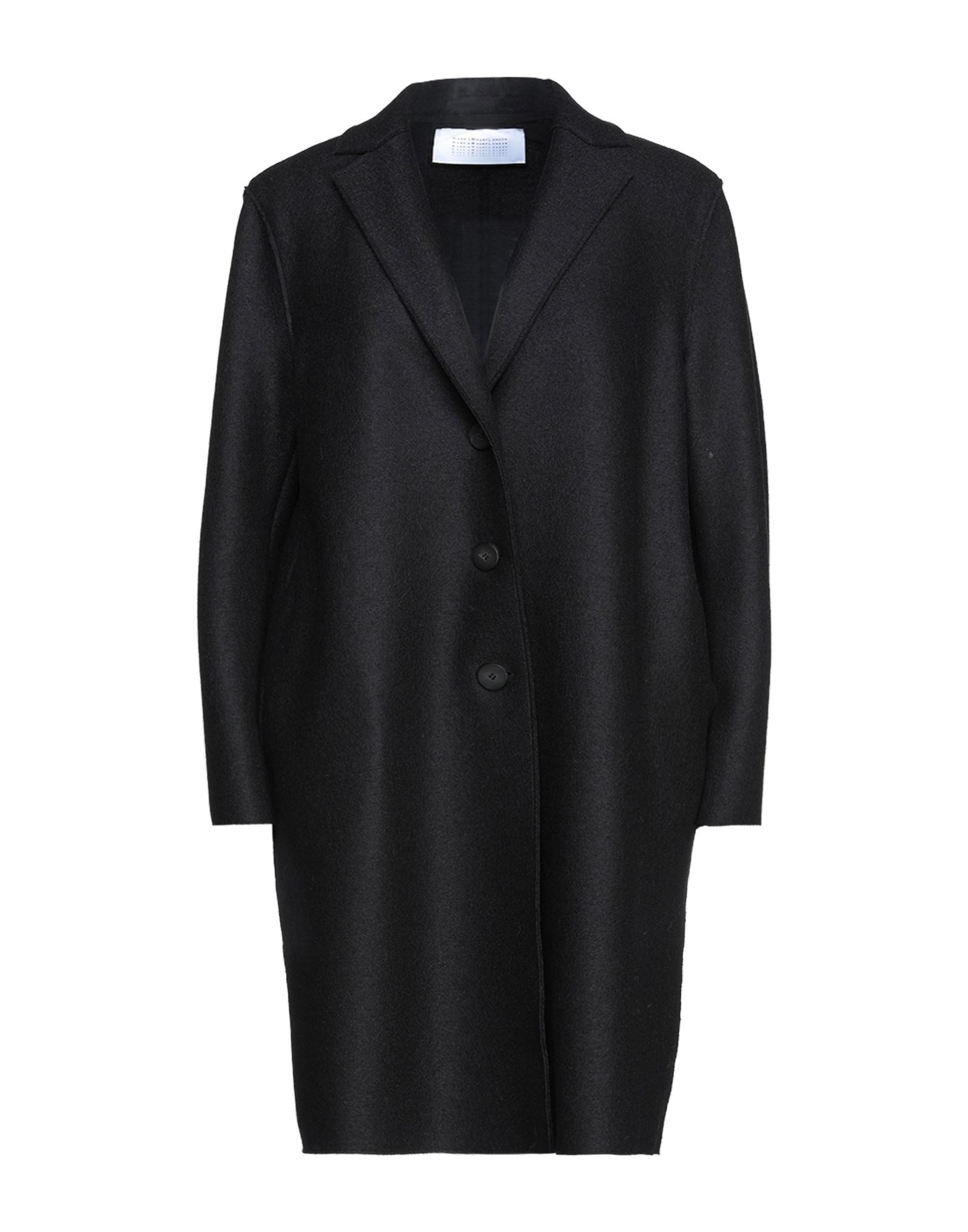 Harris Wharf London Coats In Black