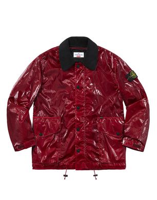 402S3 NEW SILK LIGHT STONE ISLAND 与SUPREME 联名系列休闲夹克Stone