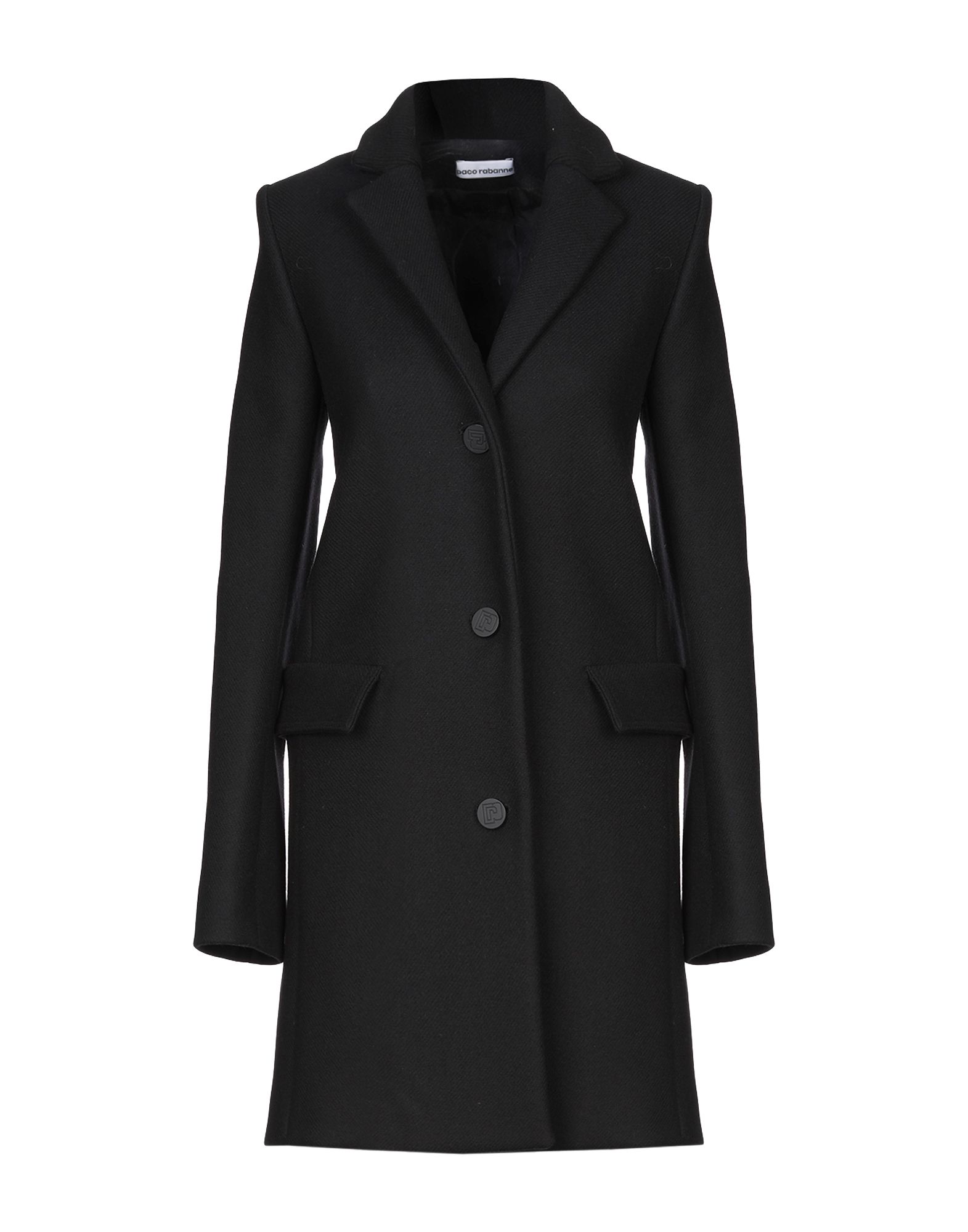 Paco Rabanne Coat In Black | ModeSens