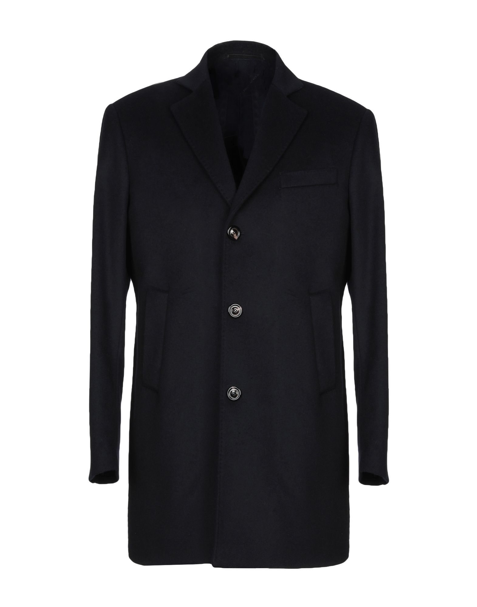 Alessandro Dell'Acqua Coat In Dark Blue | ModeSens