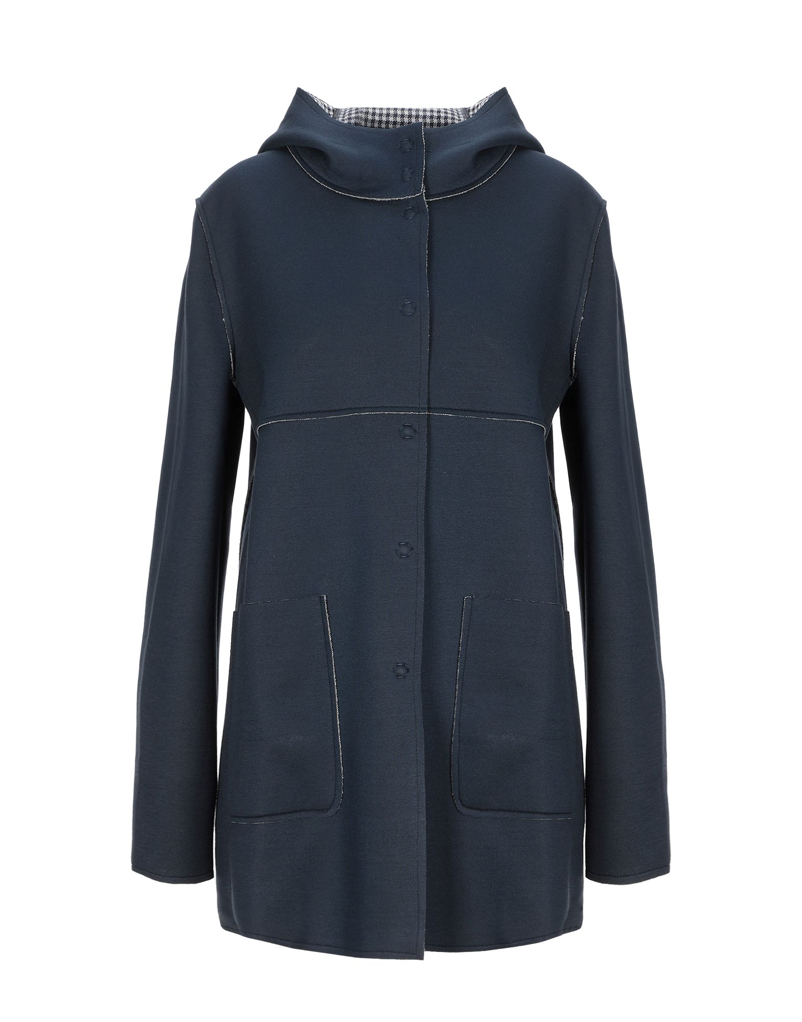 Легкое пальто  - Синий цвет