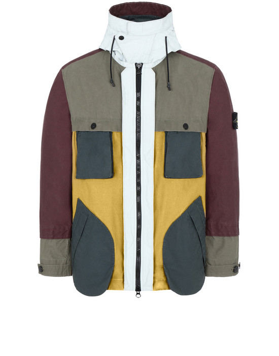 STONE ISLAND Jacke 42155 TELA PLACCATA BICOLORE