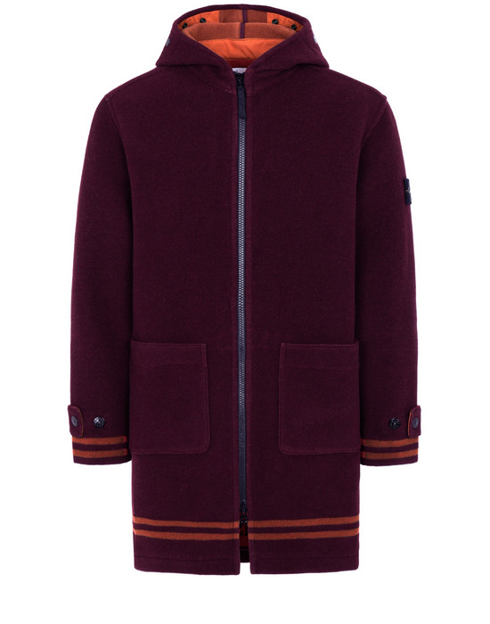 41890256kx - COATS & JACKETS STONE ISLAND Mid-length jacket 71252 PANNO JACQUARD STONE ISLAND - 0