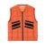 41890264mu - COATS & JACKETS STONE ISLAND LEATHER VEST 00195 GARMENT DYED LEATHER/DYNEEMA® REVERSIBLE DETACHABLE LINING STONE ISLAND