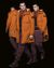41890306fj - COATS & JACKETS STONE ISLAND Mid-length jacket 70449 DAVID-TC WITH PANNO JACQUARD_ DETACHABLE LINING STONE ISLAND