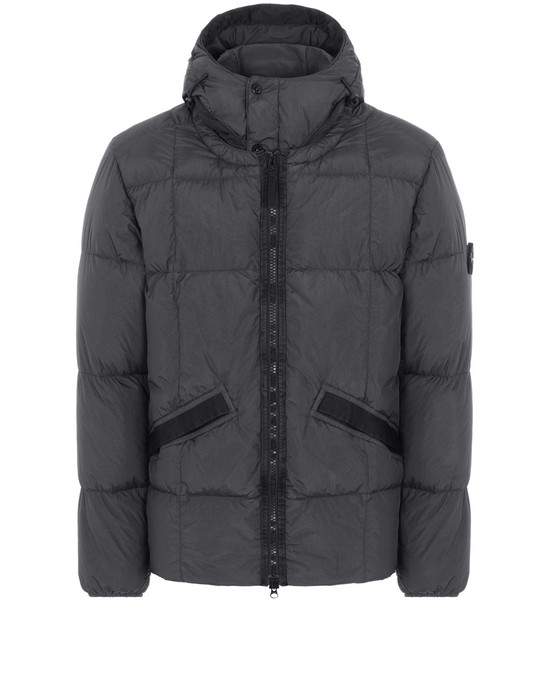 40223 GARMENT DYED CRINKLE REPS NY DOWN Jacket Stone Island Men ...
