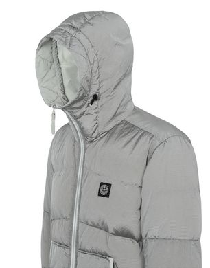 Stone island nylon metal cheap watro hooded down jacket