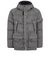 41890667gv - COATS & JACKETS STONE ISLAND Mid-length jacket 42033 LINO RESINATO DOWN-TC STONE ISLAND