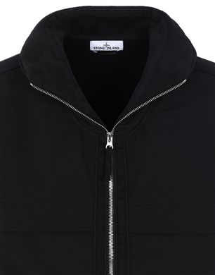 plain black stone island jumper