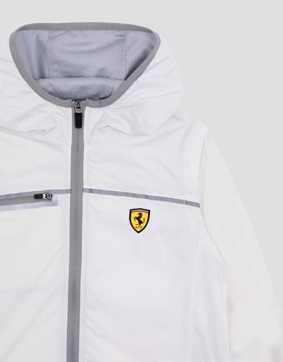 Scuderia Ferrari Online Store - Unisex junior Scuderia Ferrari rain jacket - Raincoats