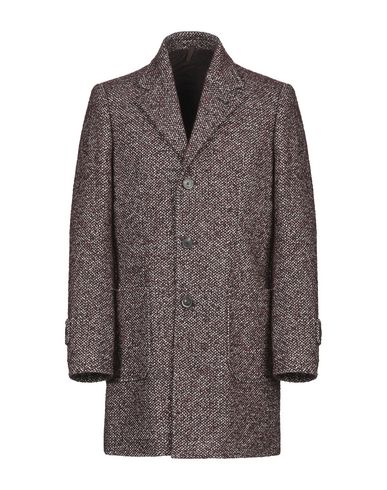Man Coat Brown Size 38 Acrylic, Polyester, Wool, Alpaca wool