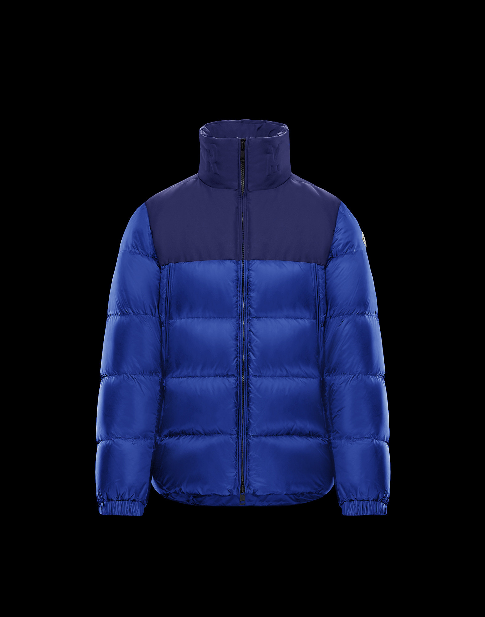 moncler coat blue