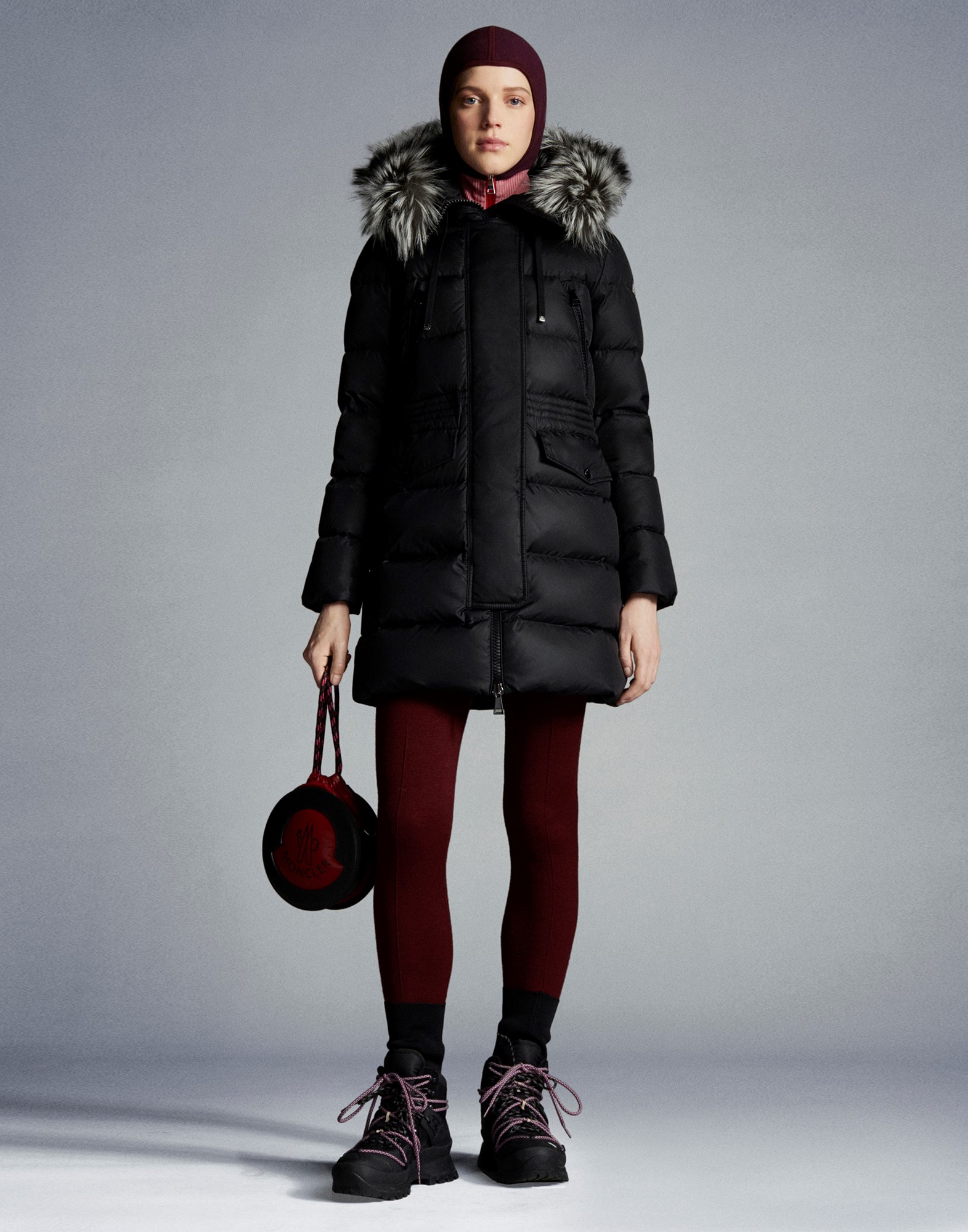 moncler akebia hooded wave puffer jacket