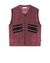 41906126ke - COATS & JACKETS STONE ISLAND LEATHER VEST 00195 GARMENT DYED LEATHER/DYNEEMA® REVERSIBLE DETACHABLE LINING STONE ISLAND