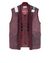 41906126ke - COATS & JACKETS STONE ISLAND LEATHER VEST 00195 GARMENT DYED LEATHER/DYNEEMA® REVERSIBLE DETACHABLE LINING STONE ISLAND