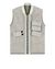 41906137ht - PRENDAS DE ABRIGO STONE ISLAND CHALECO DE PIEL 00195 GARMENT DYED LEATHER/DYNEEMA® REVERSIBLE DETACHABLE LINING STONE ISLAND