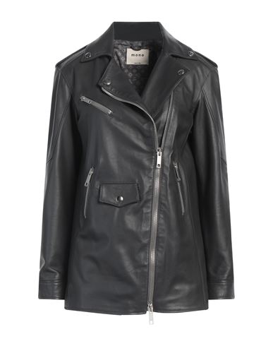 Shop Mono Woman Jacket Steel Grey Size 6 Soft Leather