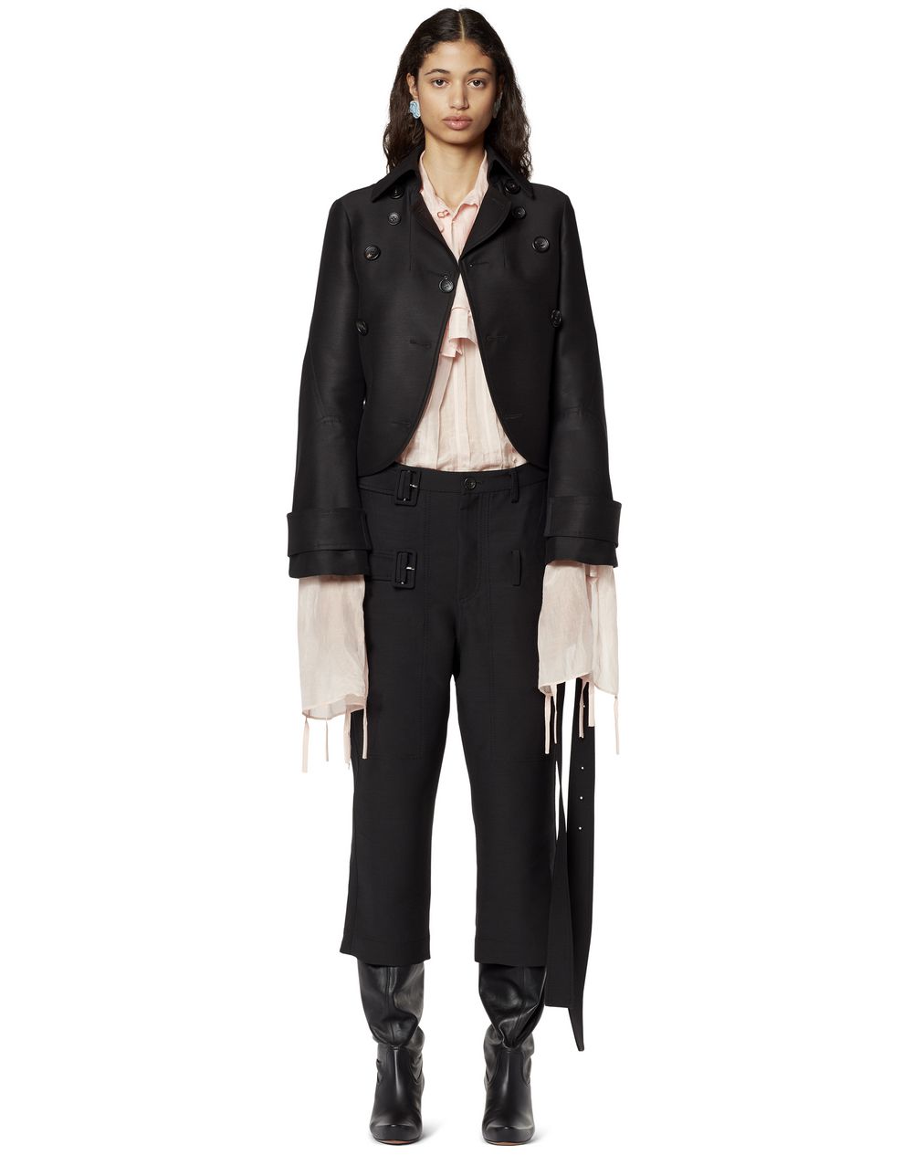 short wool jacket womens