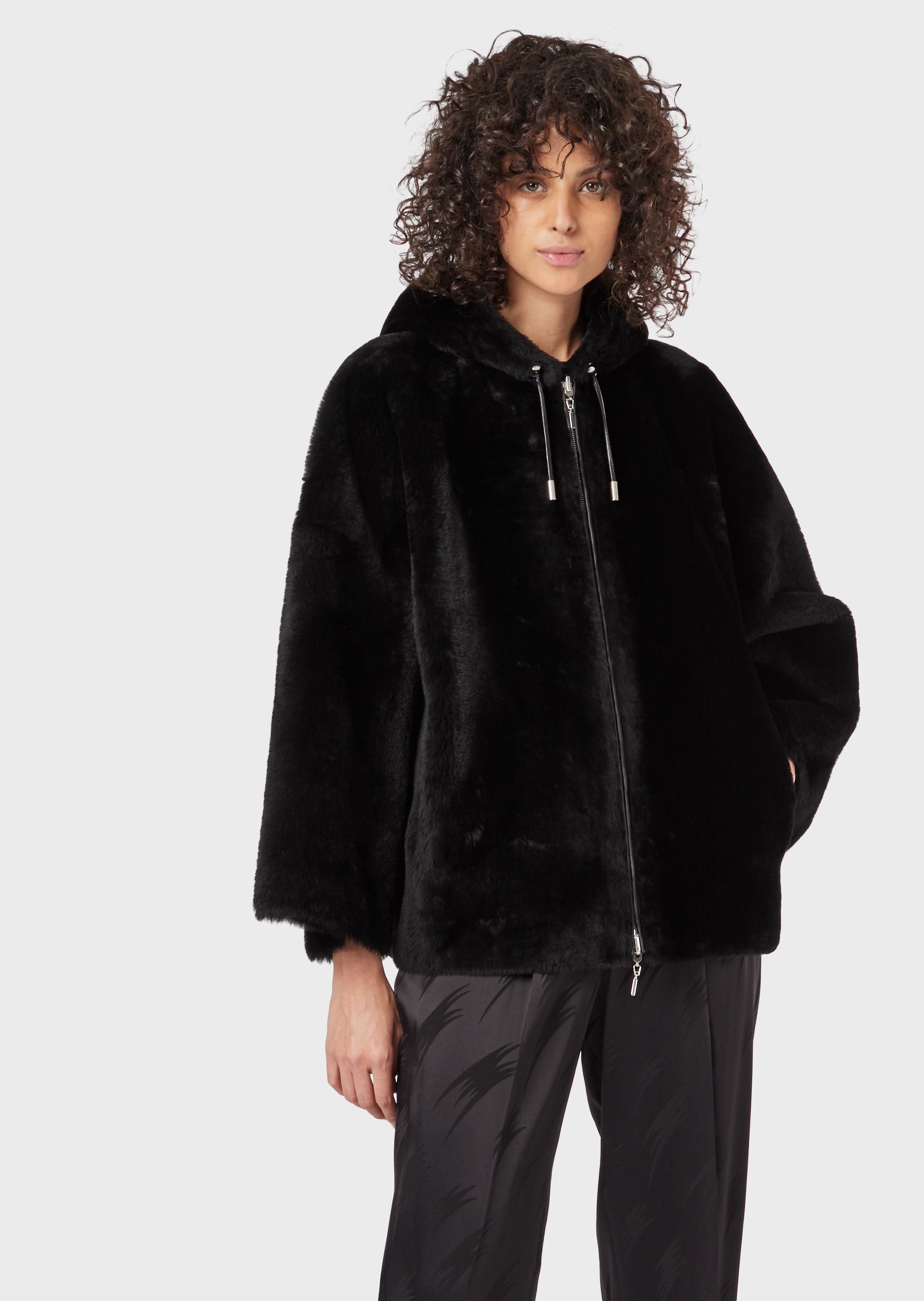 Emporio Armani Eco Furs - Item 41910731 In Black | ModeSens