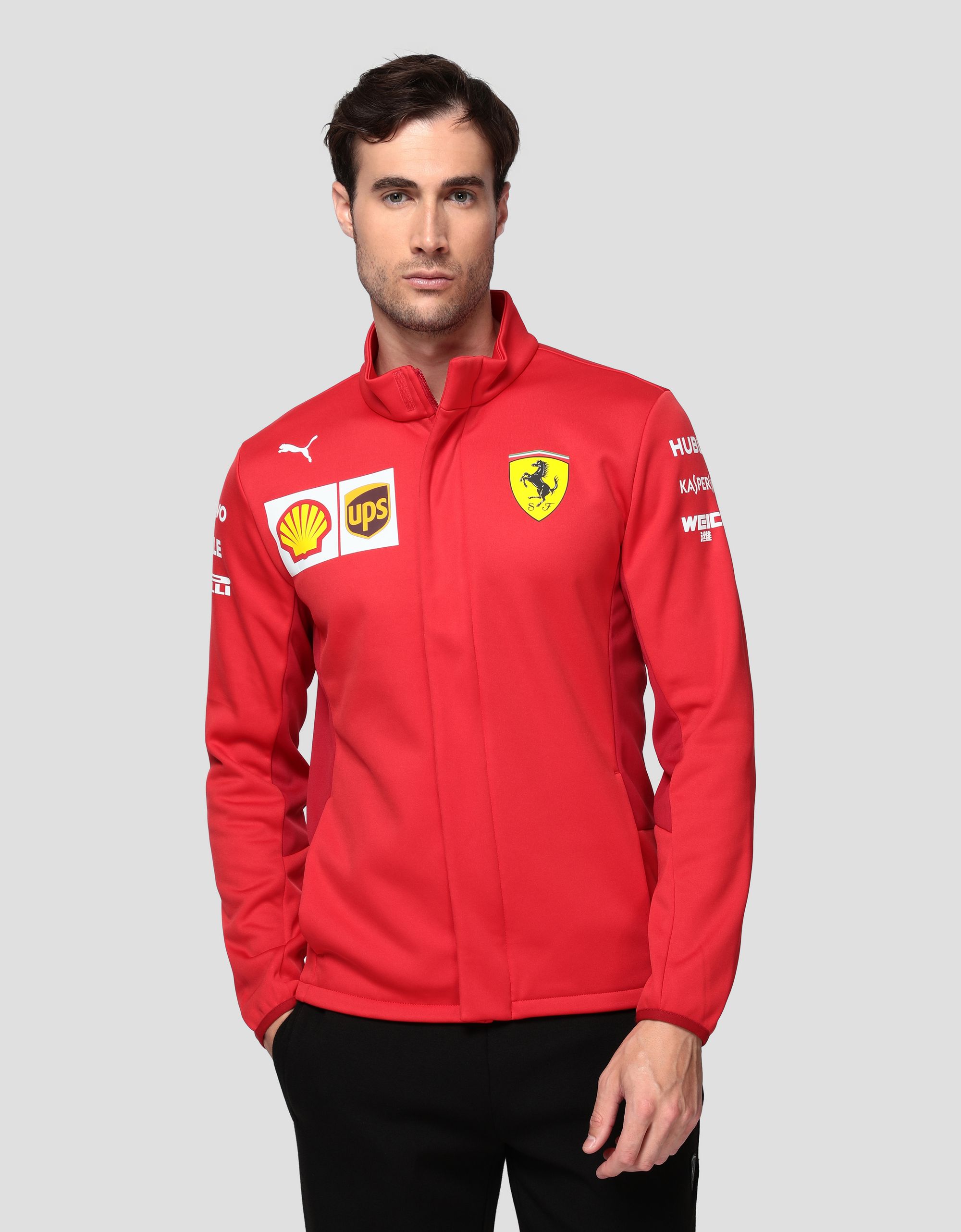 Ferrari Scuderia Ferrari Replica 2019 Softshell jacket Man | Scuderia ...