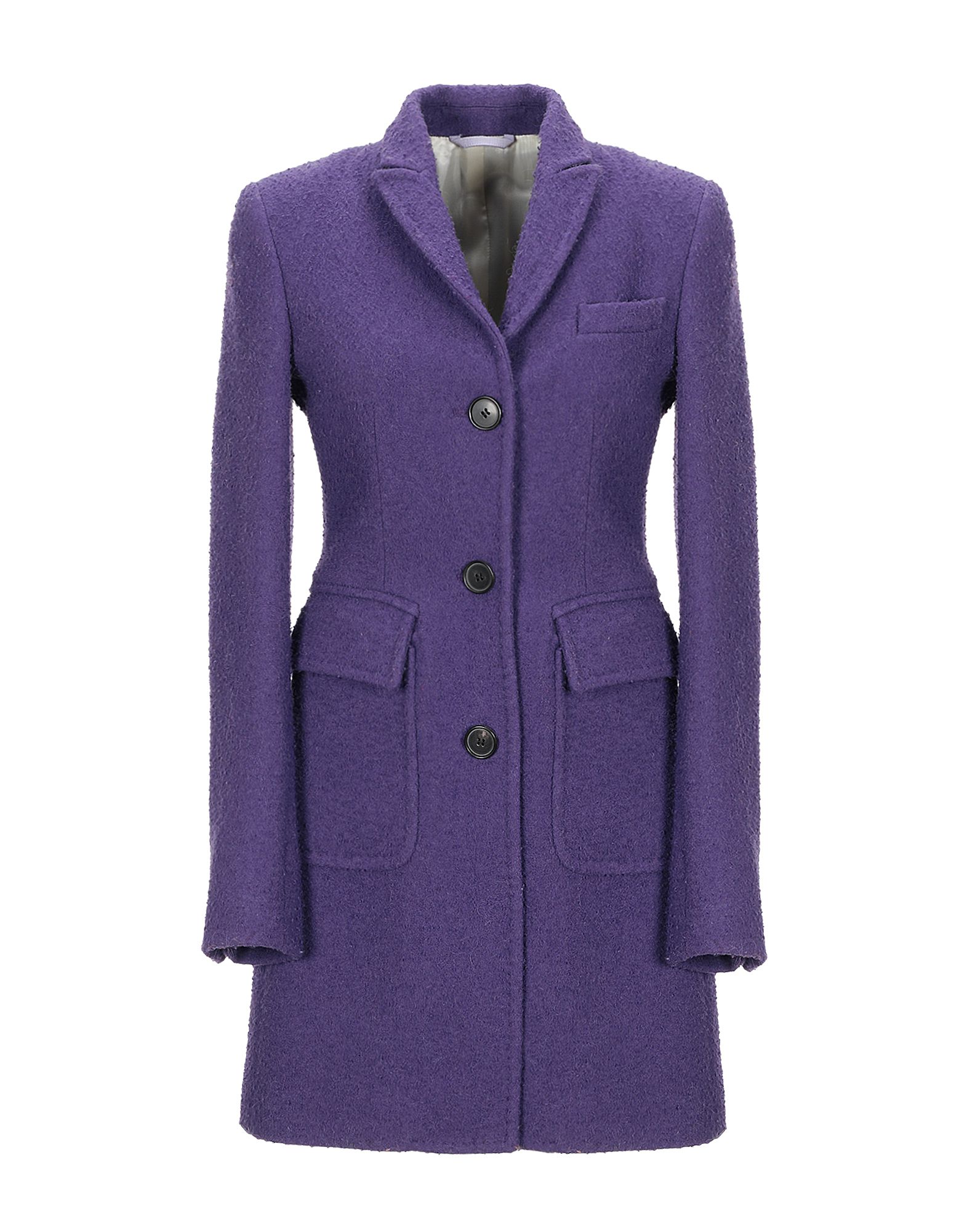 Пальто  - Фиолетовый цвет