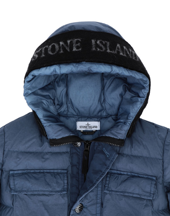 STONE ISLAND GARMENT DYED CRINKLE DOWN ダウンジャケット 国内在庫