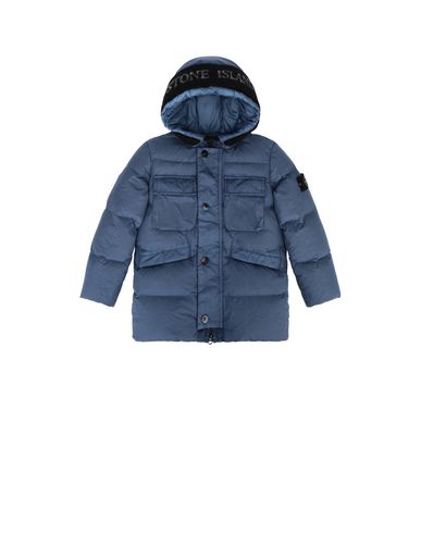 STONE ISLAND KIDS Jacket Man 40233 GARMENT-DYED CRINKLE REPS NY DOWN f