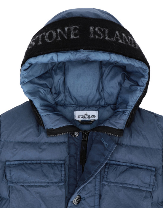 stone island coat fur hood