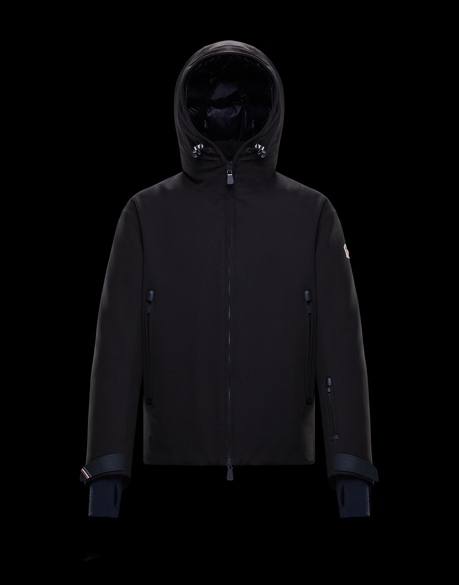 moncler grenoble black jacket