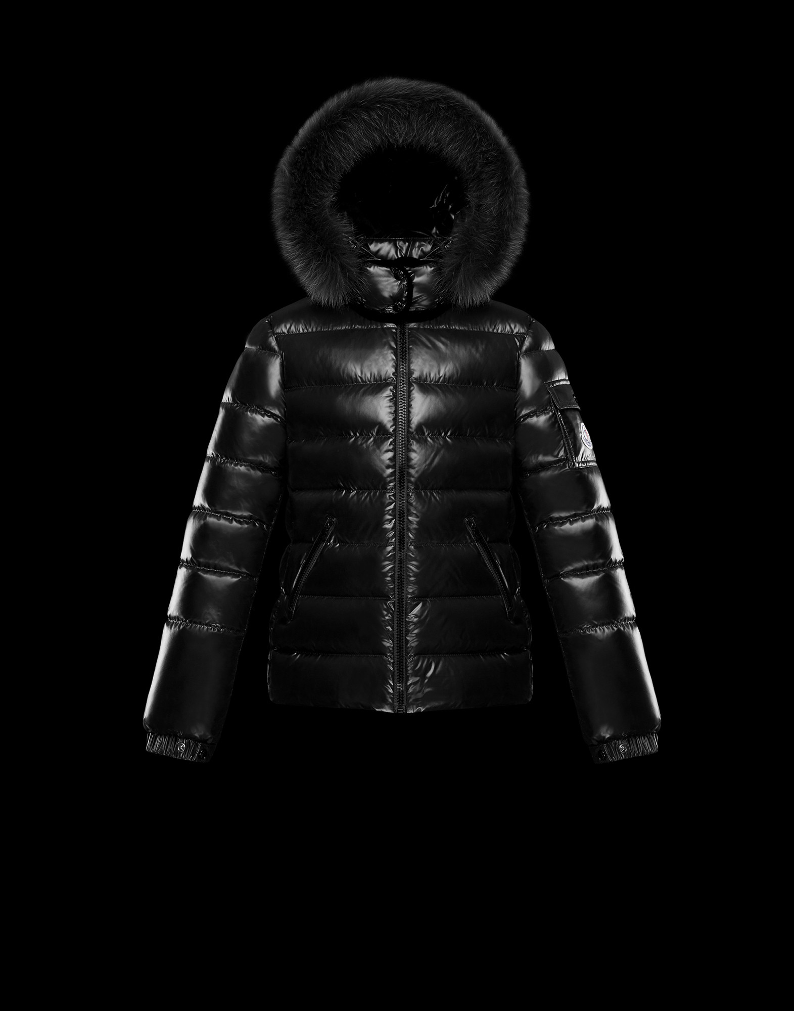 moncler bady fur jacket