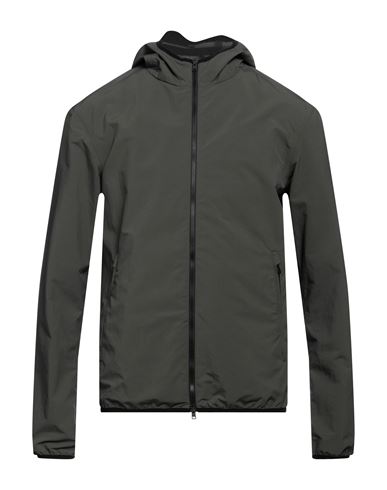 Herno Man Jacket Military Green Size 40 Polyester, Polyamide, Elastane