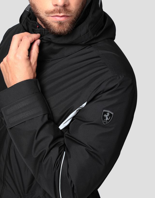 Scuderia Ferrari Online Store - Мужская парка 2-в-1 из материала T2 TECH-TWILL с наполнителем из - Куртки-парки