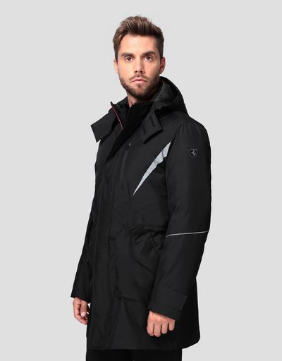 メンズ T2 テックツイル 2-in-1パーカー リアルダウン入り