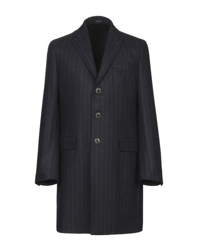 Angelo Nardelli Man Coat Midnight Blue Size 40 Wool, Polyamide