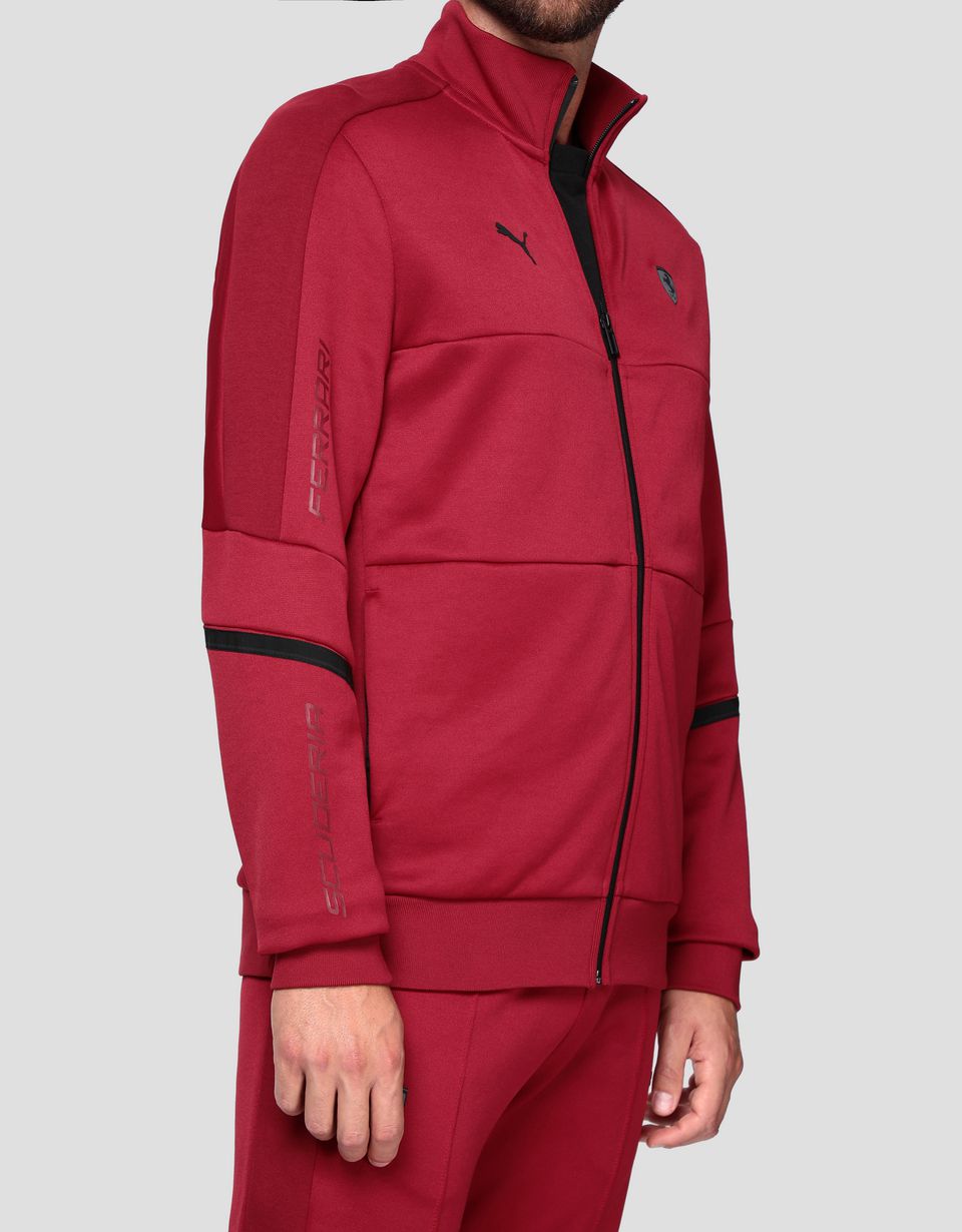 ferrari puma jacket red