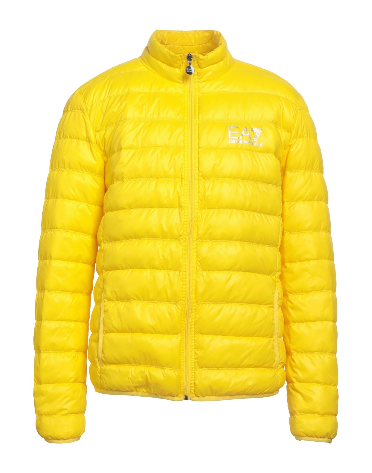 Ea7 Down Jackets In Yellow