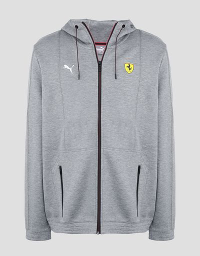 Scuderia Ferrari Online Store - Puma Scuderia Ferrari hooded sweatshirt - Zip Hood Sweaters