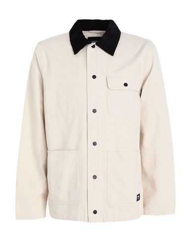 Vans Mn Drill Chore Coat Man Jacket Beige Size Xl Cotton