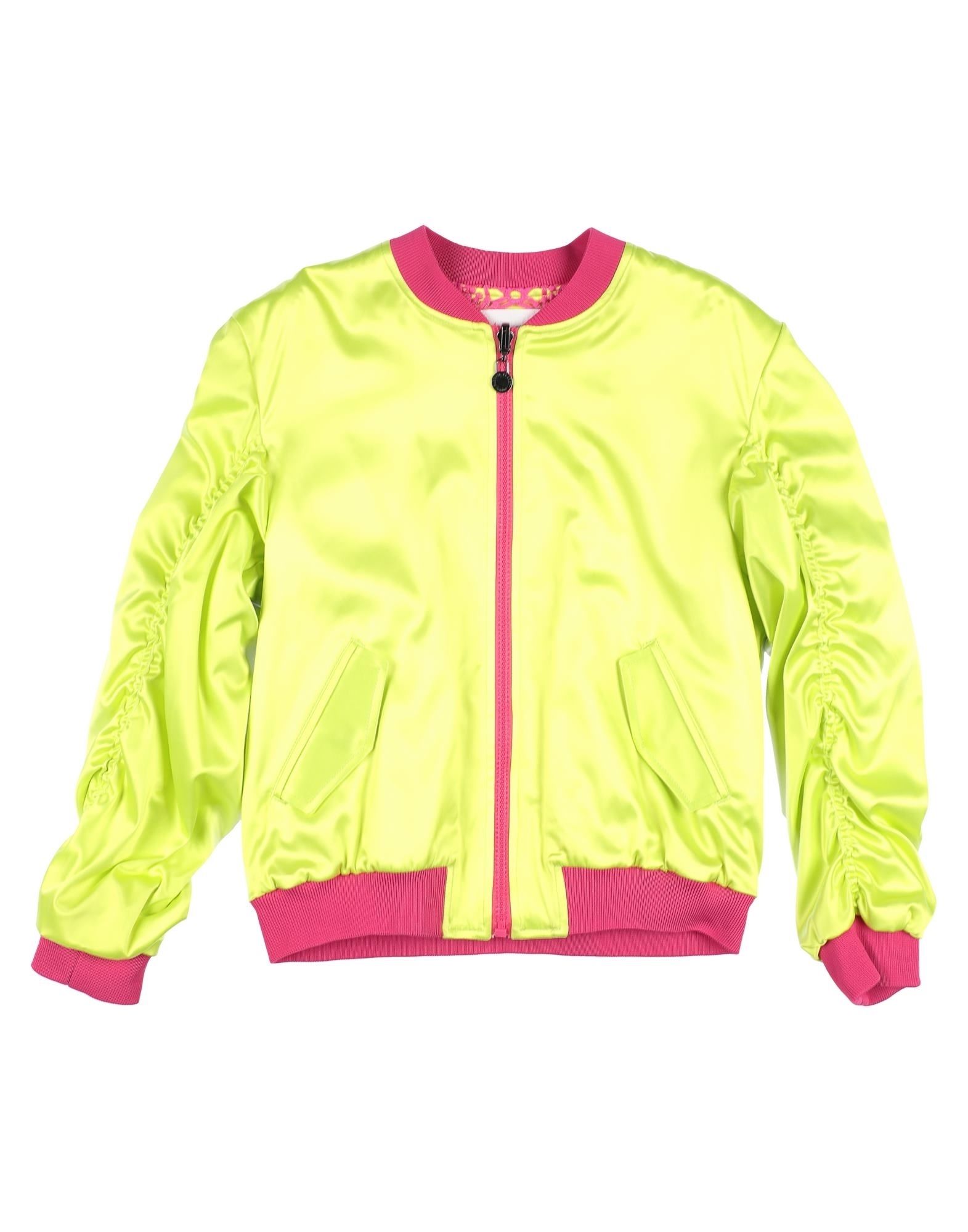 Shop Alberta Ferretti Toddler Girl Jacket Yellow Size 6 Cotton