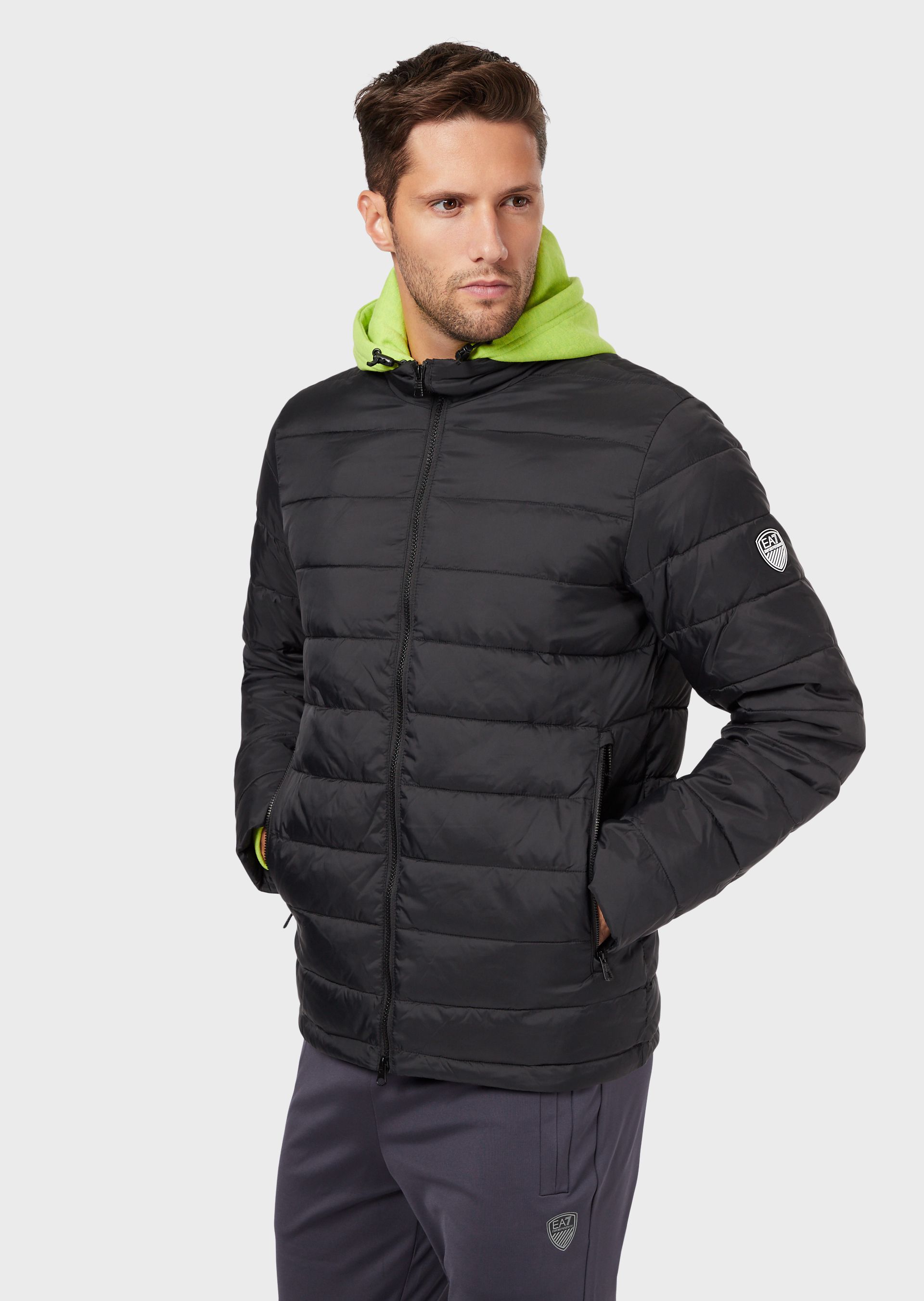 Emporio Armani Puffer Jackets - Item 41929467 In Black | ModeSens