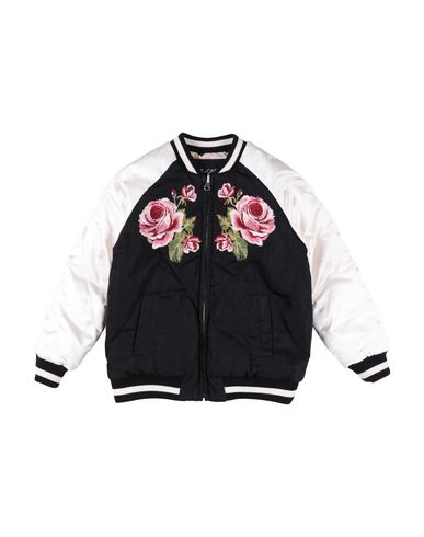 Dolce & Gabbana Toddler Girl Puffer Black Size 6 Silk, Polyester In Black