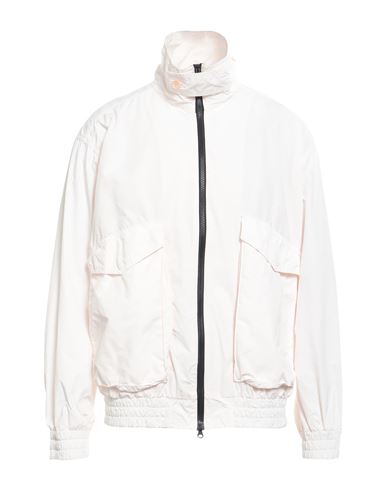 Aspesi Man Jacket Off White Size S Polyester, Polyamide
