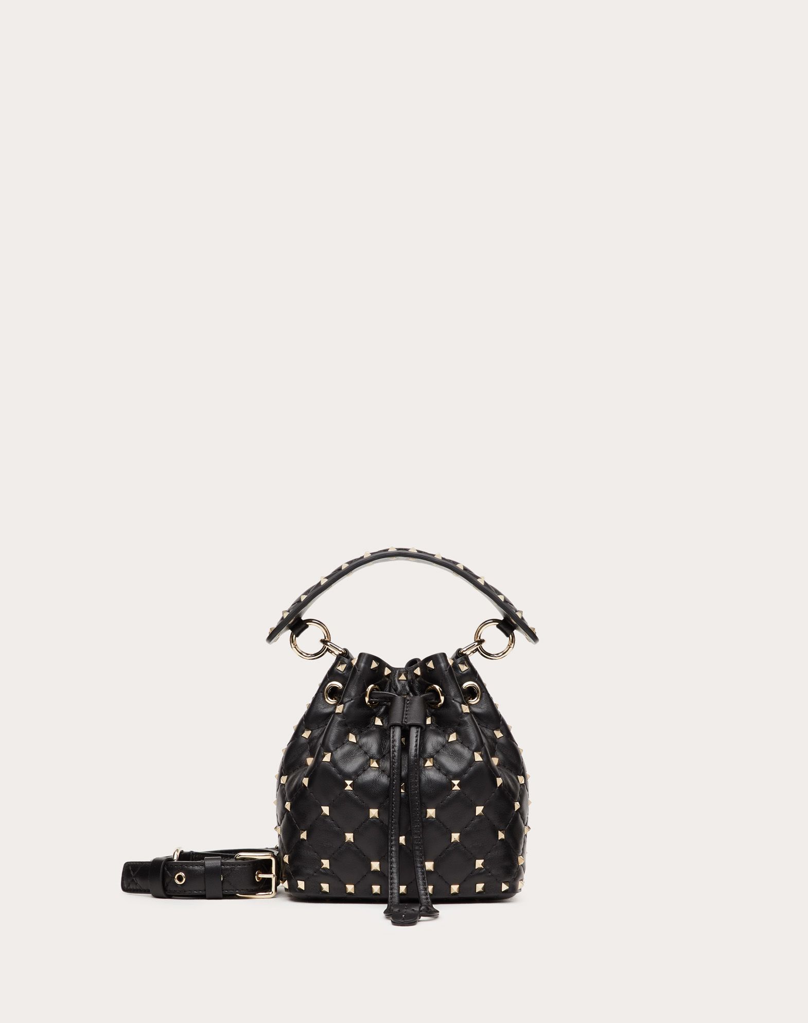 haven leather bucket bag