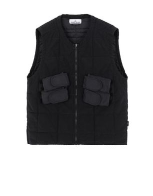 GILET IN PELLE Stone Island Uomo - Store Ufficiale