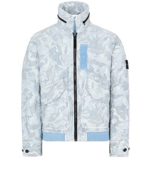 Stone island black camo hot sale jacket