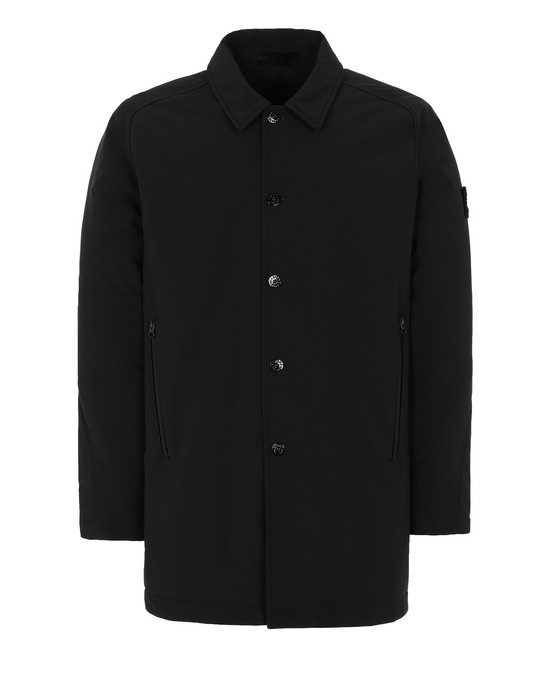 Sold out - STONE ISLAND 709F1 POLIESTERE STRETCH 5 L_GHOST PIECE Mid-length jacket Man Black