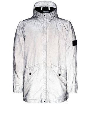 stone island reflective jacket mens