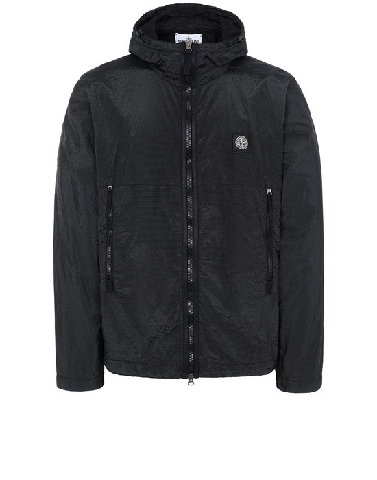STONE ISLAND 44135 NYLON METAL WATRO RIPSTOP Jacket Man Black