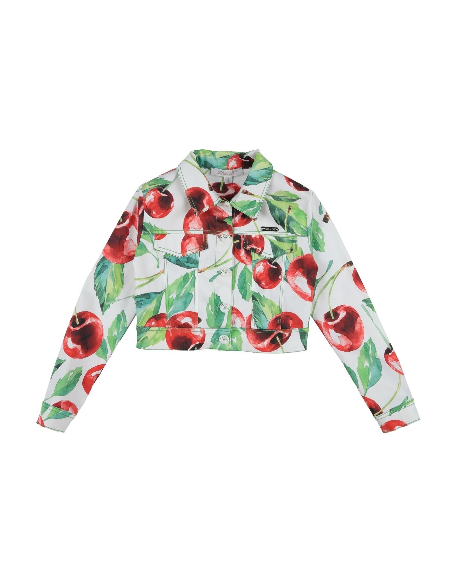 Alice Pi. Kids' Suit Jackets In Green